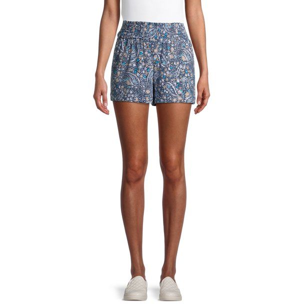 Time and Tru Women's Beach Shorts | Walmart (US)