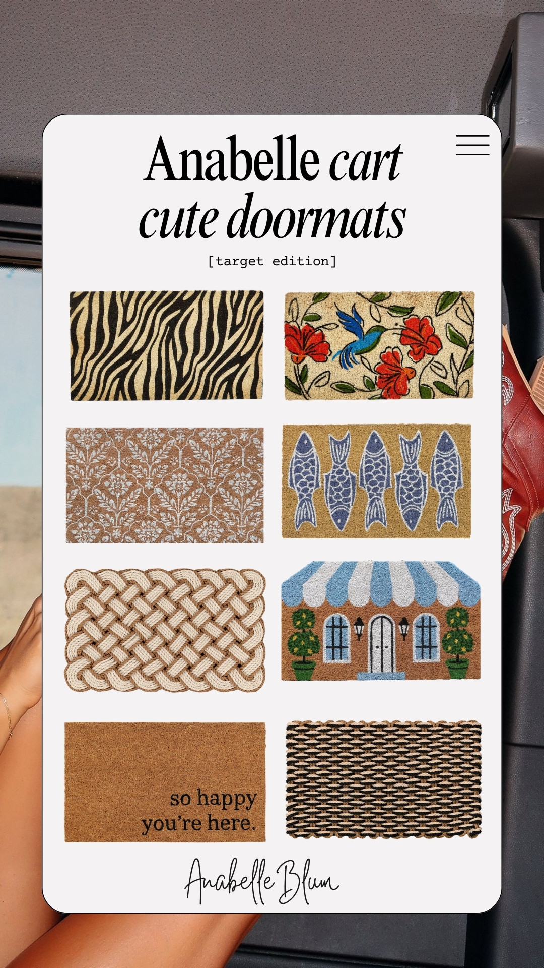 The perfect Target Doormats 💗 

 #LTKdayinmylife #LTKU #LTKHome