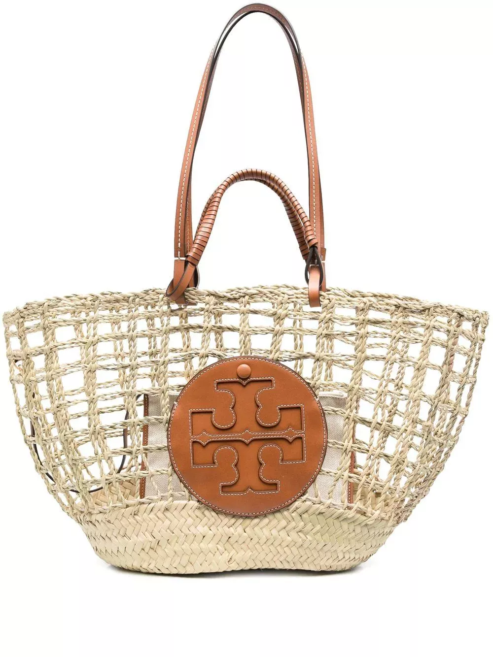 Tory Burch Small Ella Raffia Tote Bag - Farfetch