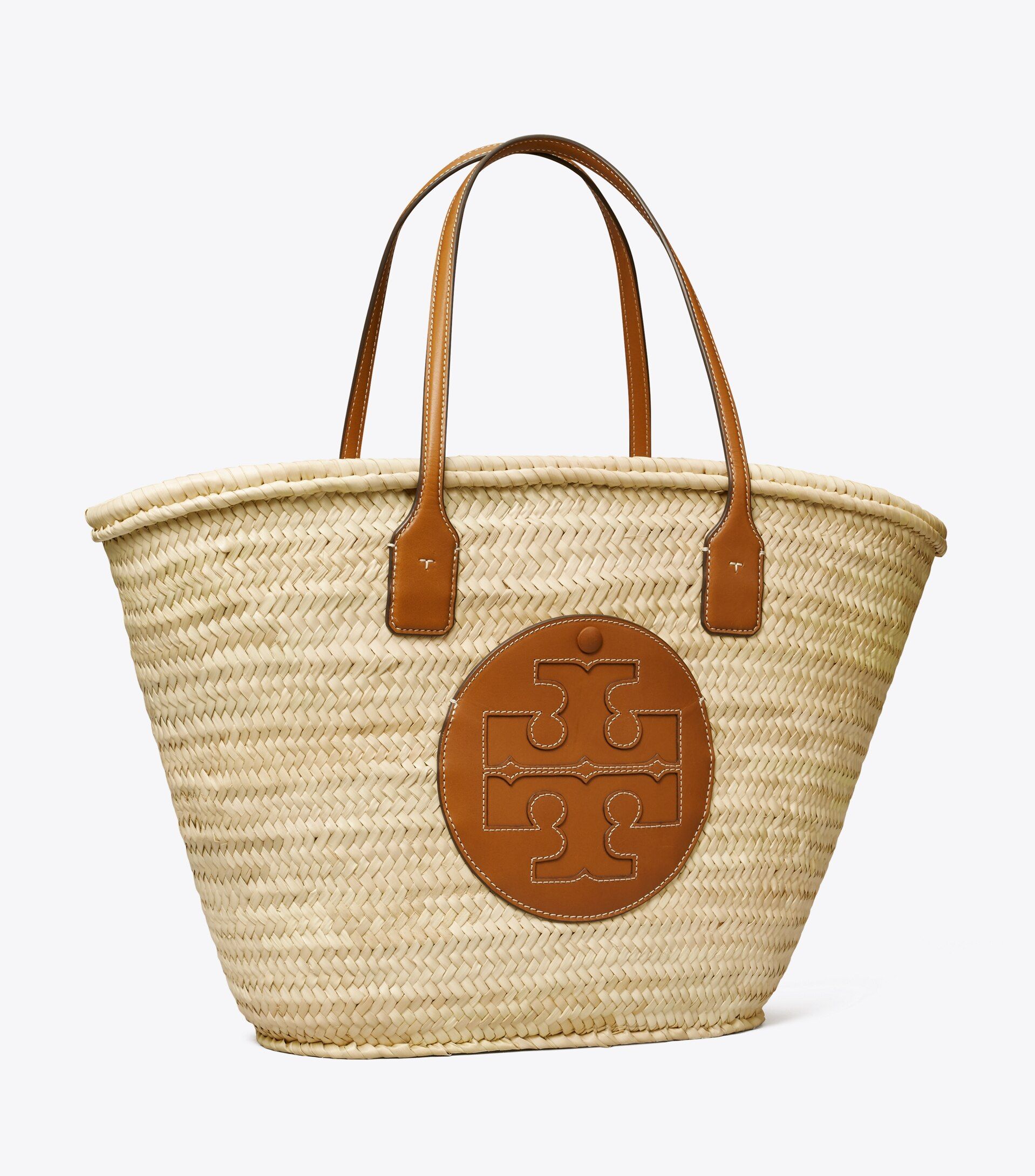 Ella Straw Basket Tote Bag | Tory Burch (US)