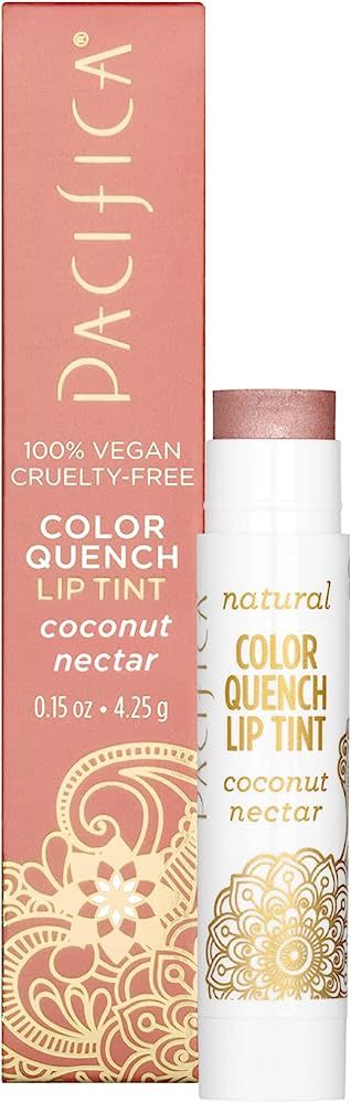 Pacifica Beauty Color Quench Lip Tint - Coconut Nectar, 0.15 Ounce | Amazon (US)