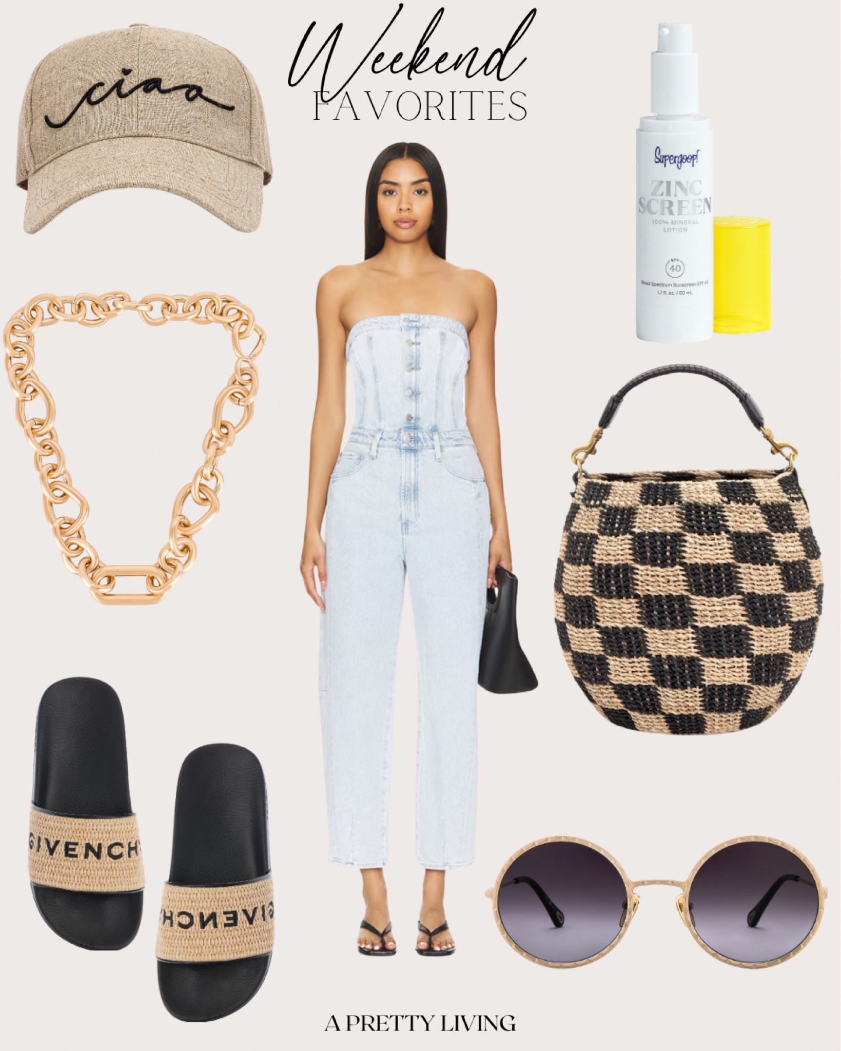 Weekend Casual Vibes 😎







#weekend #weekendoutfit #jumpsuit #necklace #sunblock #hat #sunglasses 

#LTKBeauty #LTKItBag #LTKStyleTip