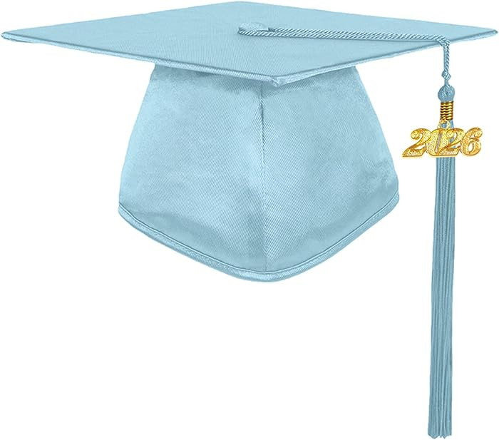 GradPlaza Shiny Kindergarten and Preschool Graduation Cap Tassel 2026 for Kids Unisex | Amazon (US)