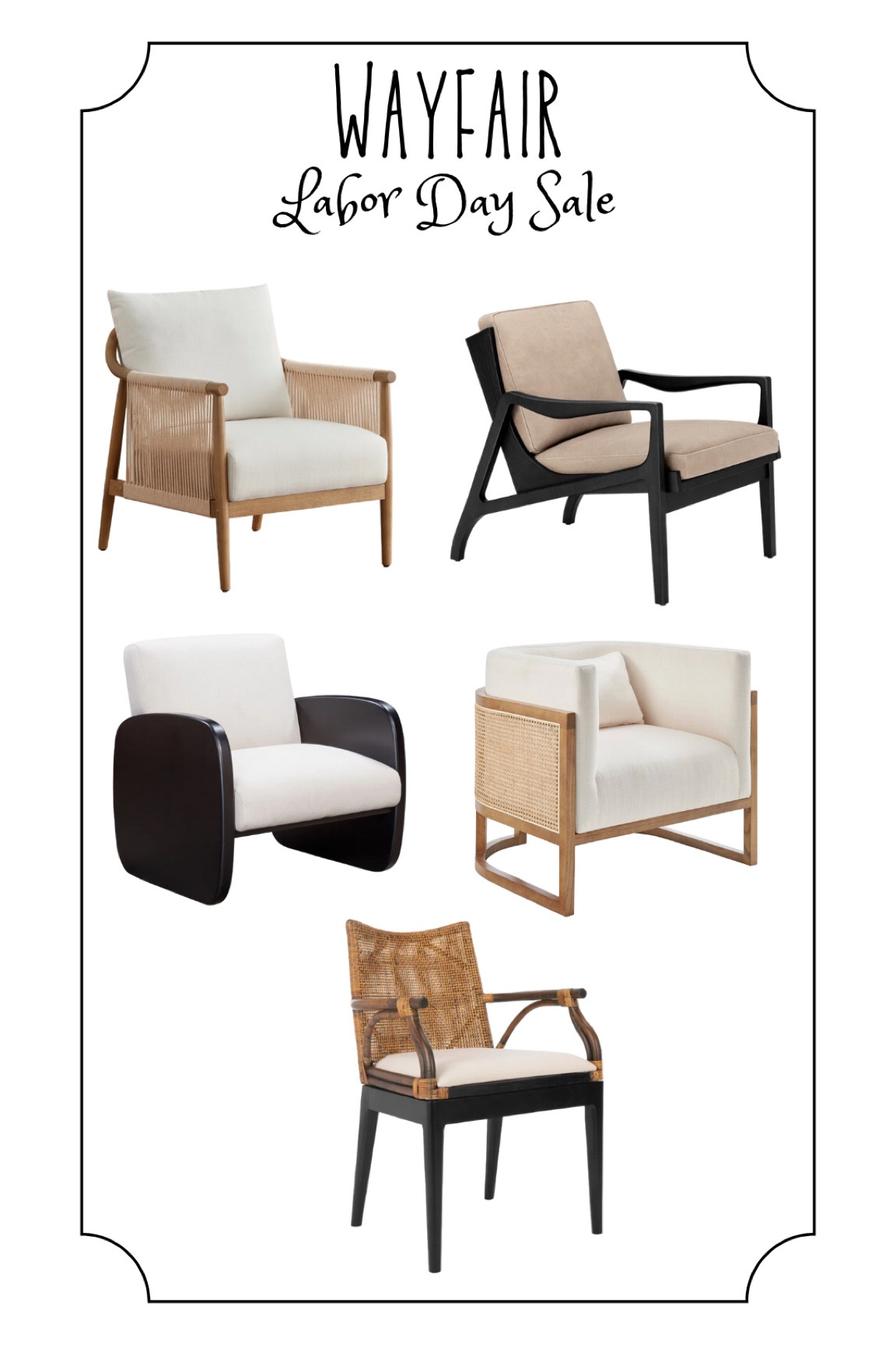 Wayfair Accent Chairs Labor Day Sale

#LTKHome #LTKSaleAlert