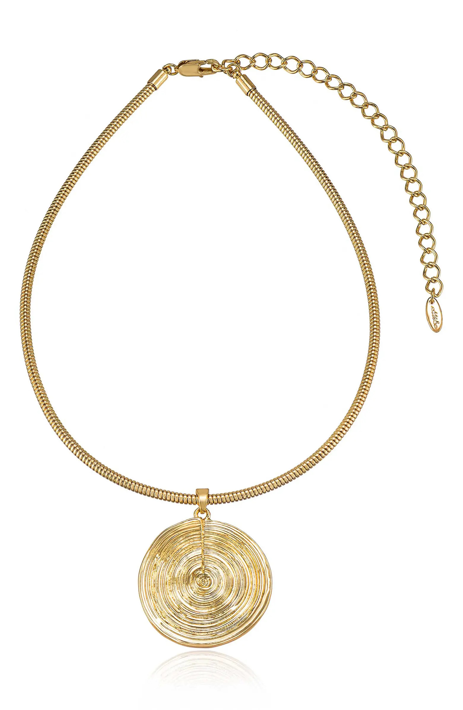 Disc Pendant Necklace | Nordstrom