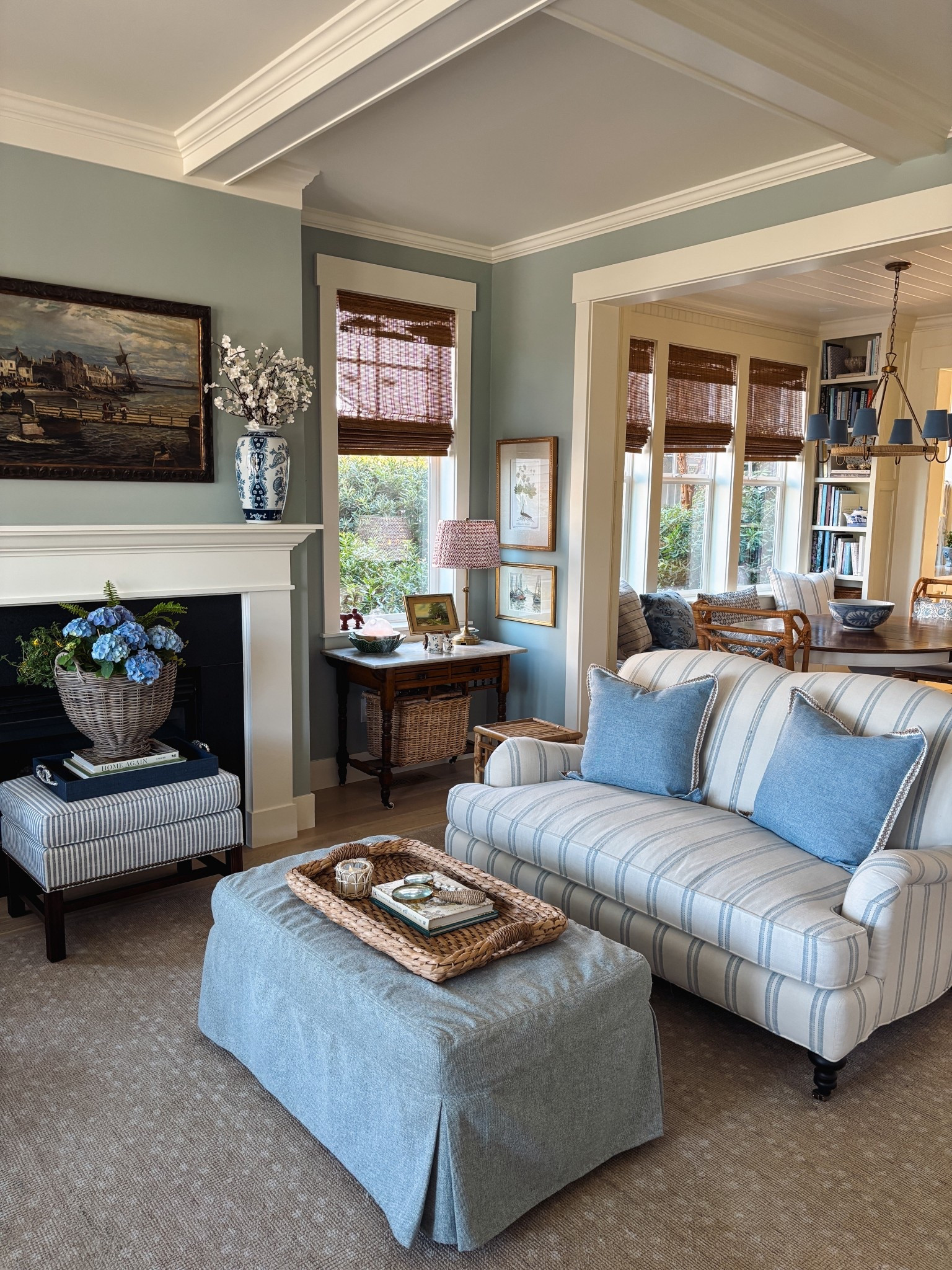 Two of my favorite seasonal decorating swaps are pillow covers and vessels for fillers 🪴 I just added a few new classic pieces from @Wayfair that I’m loving: blue and white floral vases (in substantial sizes that really makes an impact), a footed rattan basket (can’t wait to style this on my porch too), and the prettiest blue linen-like pillows with burlap trim. #wayfair #ad #wayfairpartner

#LTKHome #LTKSeasonal #LTKSaleAlert