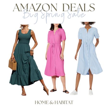 Amazon Big Spring Deals! Women’s summer dressess

#LTKsalealert #LTKfindsunder50 #LTKSeasonal
