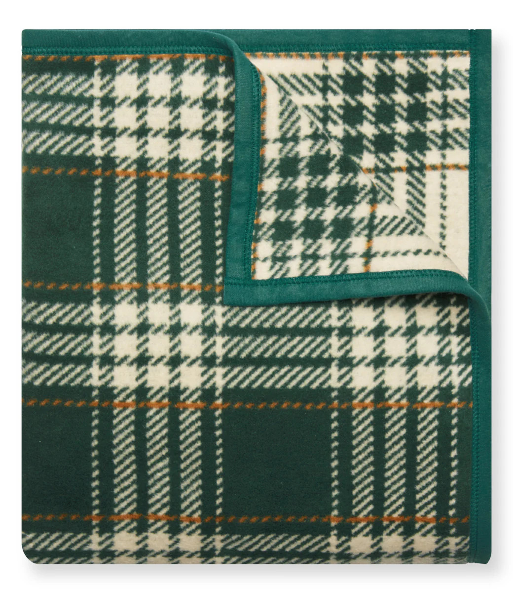Autumn Plaid Evergreen Blanket | ChappyWrap