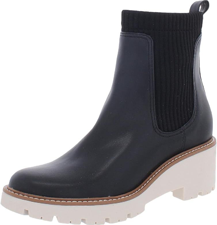 Steve Madden Womens Gus Lugged Sole Chelsea Boots | Amazon (US)