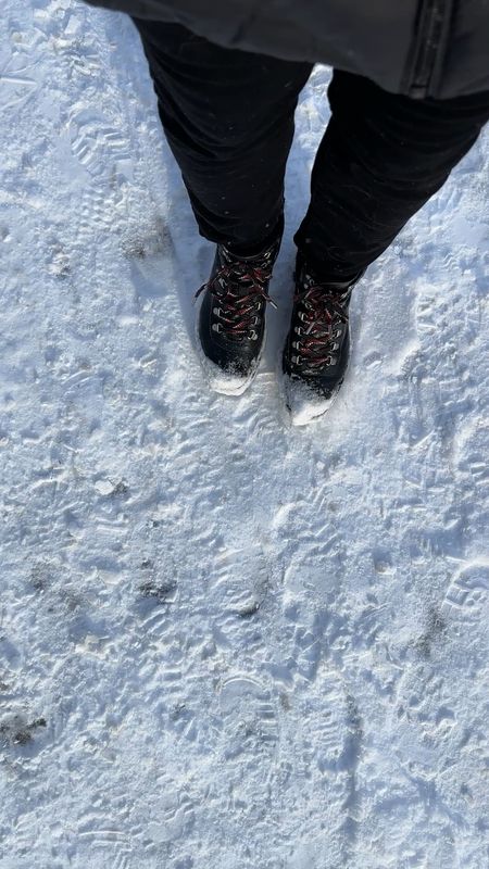 Waterproof boots, snow boots, stylish boots, winter boots, black boots, red laces

#LTKshoecrush #LTKstyletip #LTKSeasonal