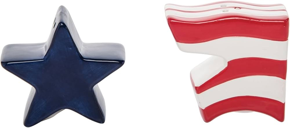 C&F Home 46004097 Freedom Flag Salt and Pepper Shakers | Amazon (US)
