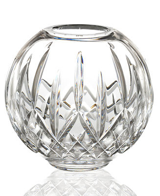 Waterford Gifts, Lismore Rose Bowl Vase 6" - Macy's | Macy's