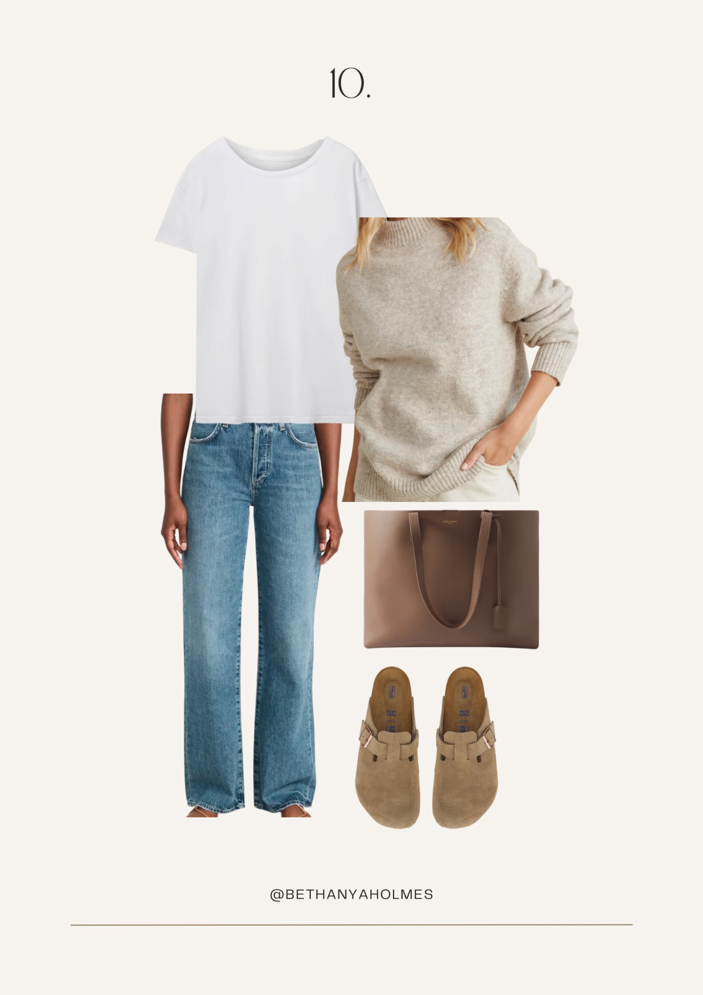 Fall outfit idea from my capsule collection 