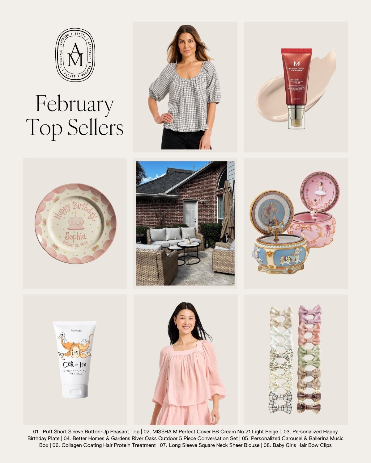 Top sellers from February! Amazon beauty finds, Target fashion, and baby girl items! 

#LTKBeauty #LTKHome #LTKmomlife