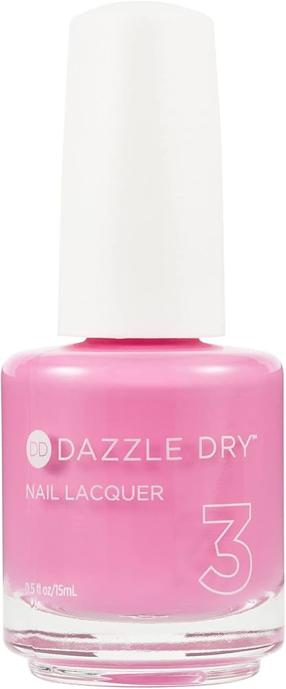 Dazzle Dry Nail Lacquer (Step 3) - Paparazzi Pink - A cool dusty rose pink with purple undertones... | Amazon (US)