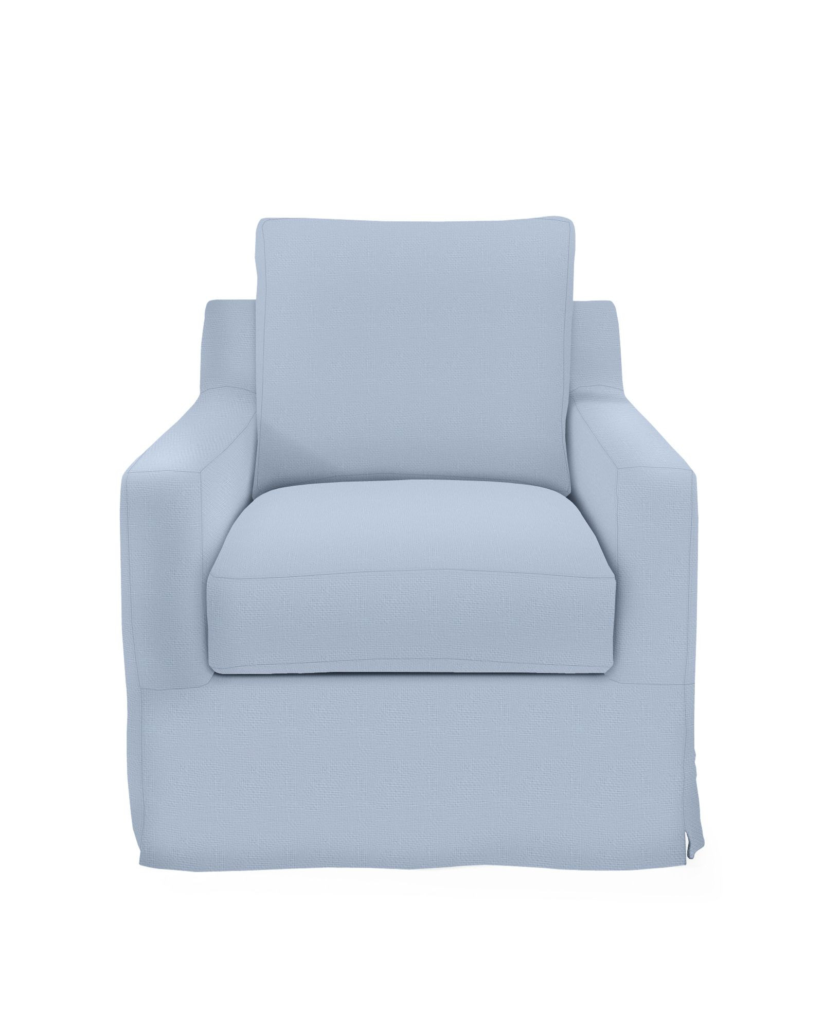 Summit Swivel Chair - Slipcovered | Serena and Lily