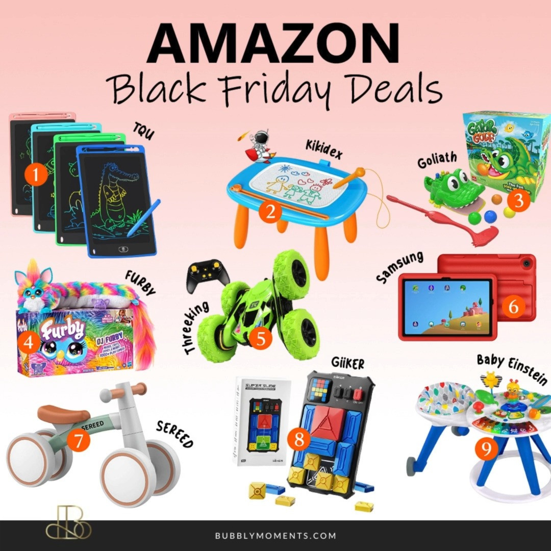 Black Friday is the perfect time to grab the best Toys from Amazon, and I’ve rounded up some of the most popular options for kids of all ages. These finds are fun, engaging, and perfect for holiday gifting, playroom upgrades, or stocking up on activities that keep little ones entertained. I picked toys that are highly rated, parent-approved, and trending this season, so you can shop confidently and easily find something they’ll love. Whether you’re looking for learning toys, creative play sets, outdoor toys, or classic favorites, these deals are too good to miss. Tap through the photos to explore each item and save your top picks while they’re still available. This is the best time to shop for the holidays! 🎁✨
#LTKSaleAlert #LTKKids #LTKGiftGuide #BlackFriday #BlackFridayDeals #AmazonFinds #AmazonToys #KidsToys #ToyDeals #GiftGuide #HolidayGifts #ToddlerToys #KidsFavorites #PlayroomEssentials #LearningToys #ToyShopping #AmazonMustHaves #SaleAlert #BlackFridaySale #MomLife #ParentingEssentials #HolidayShopping #AmazonDeals #FunForKids #TopToys 

 