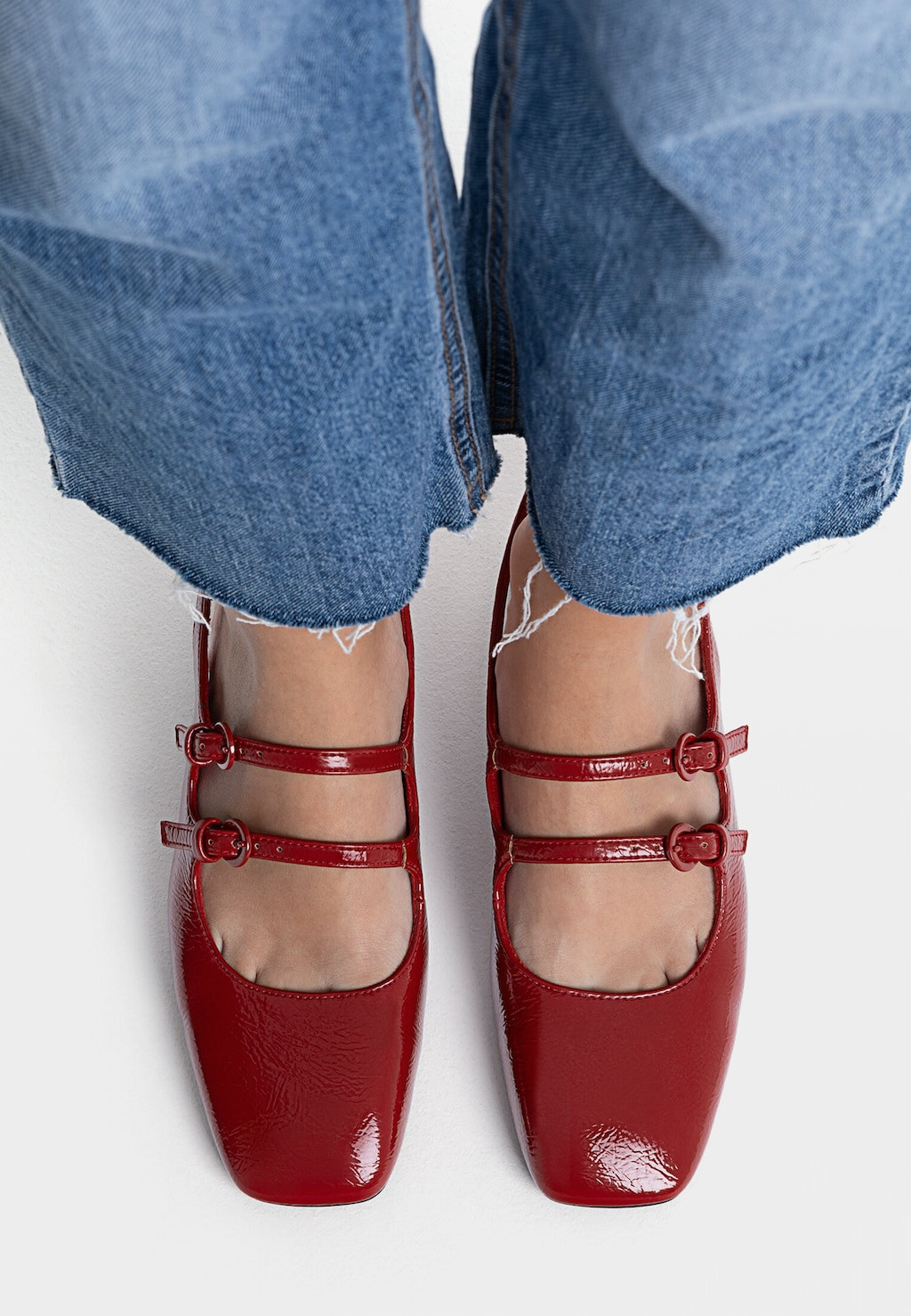 Heeled slingback Mary Jane-style shoes | Stradivarius (UK)