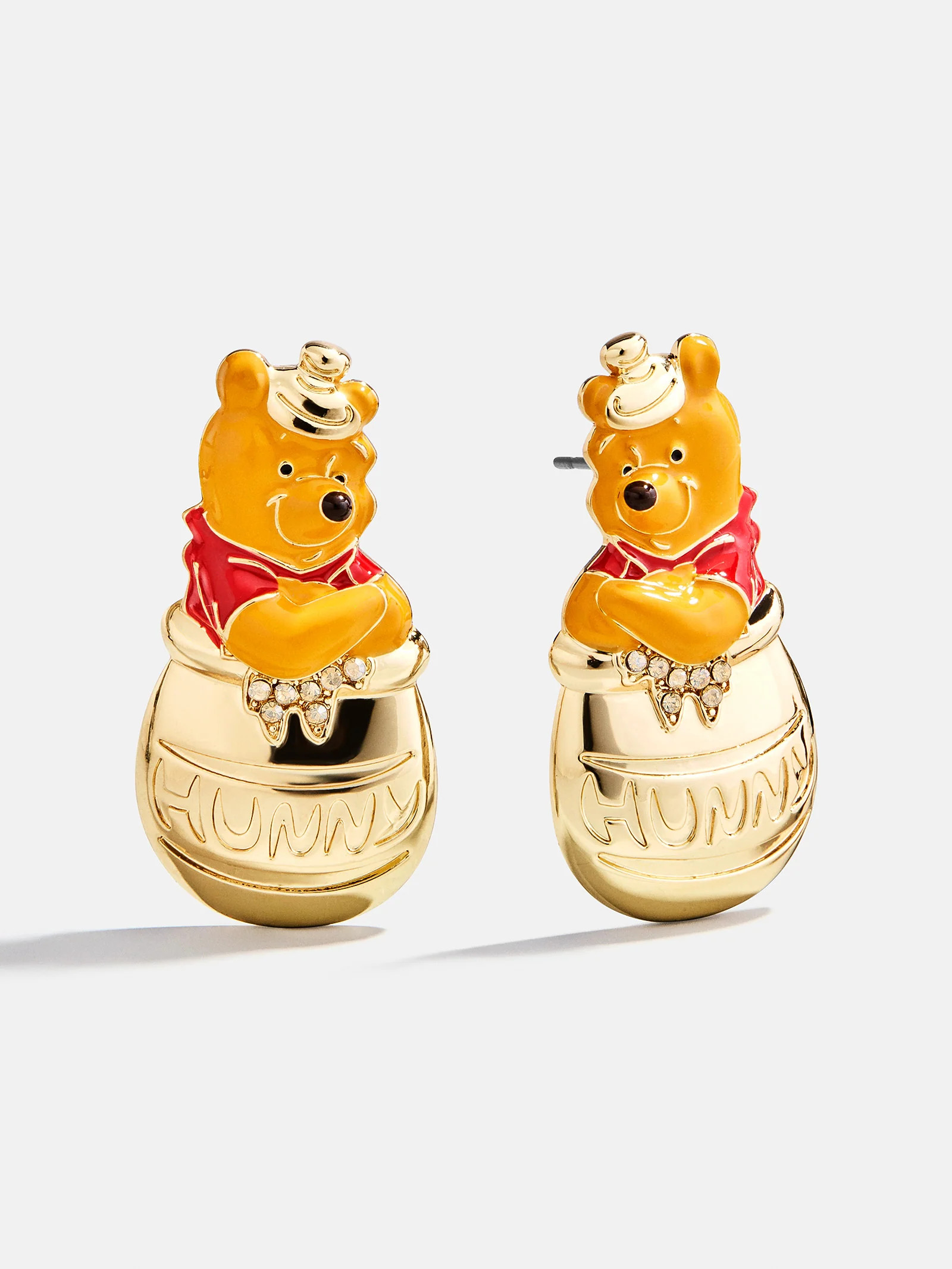 Disney Winnie the Pooh Hunny Statement Earrings - Gold | BaubleBar