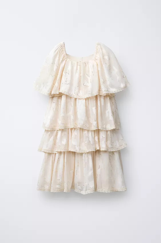 RUFFLED DRESS | Zara Canada