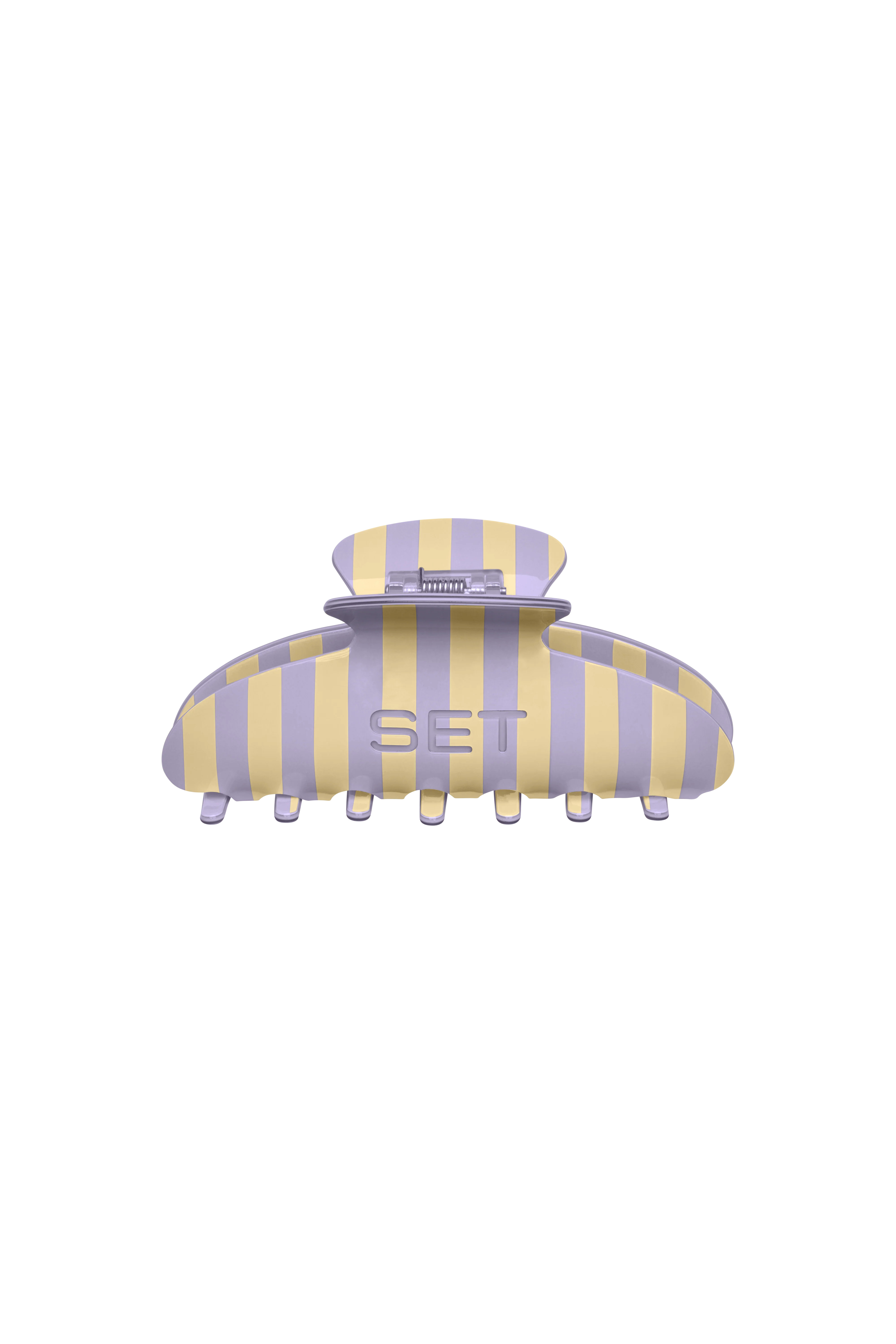 SET STRIPE CLAW CLIP - BUTTERCREAM | SET Active