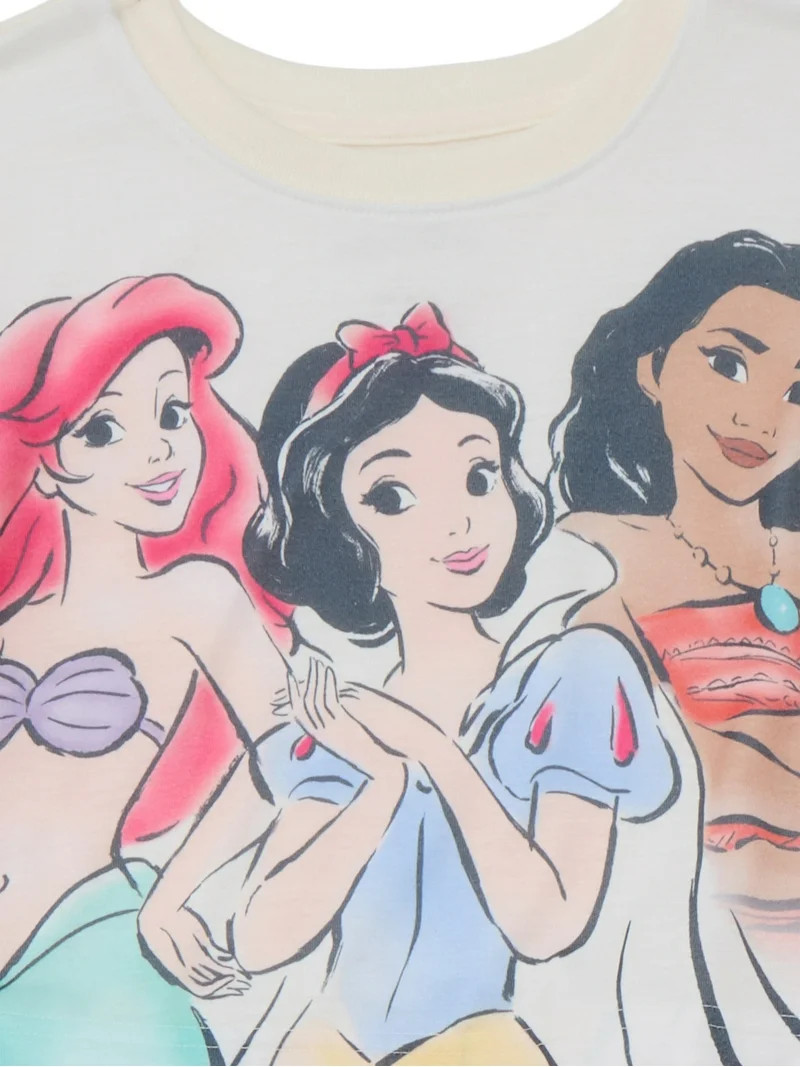 Disney Princess Girls Long Sleeve Top and Pants Pajama Set, 2-Piece, Sizes 4-12 | Walmart (US)