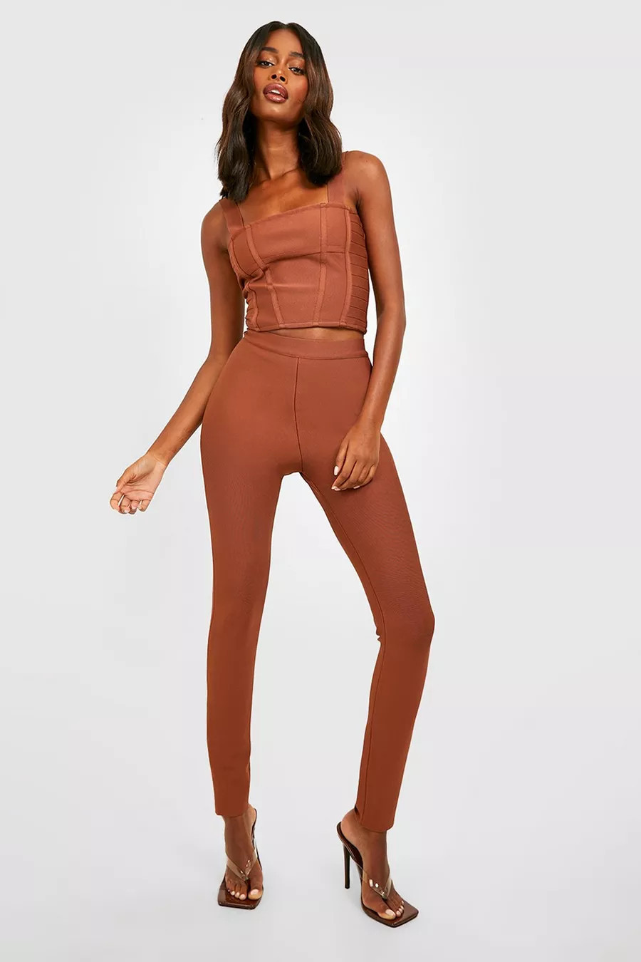 Premium Bandage Skinny Pants | Boohoo.com (US & CA)