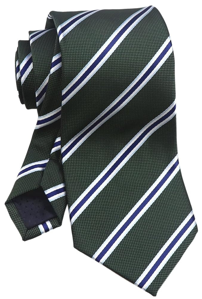 Vizakiss Designer Classic Ties for Men Tartan Plaid Stripe Formal Business Neckties | Amazon (US)