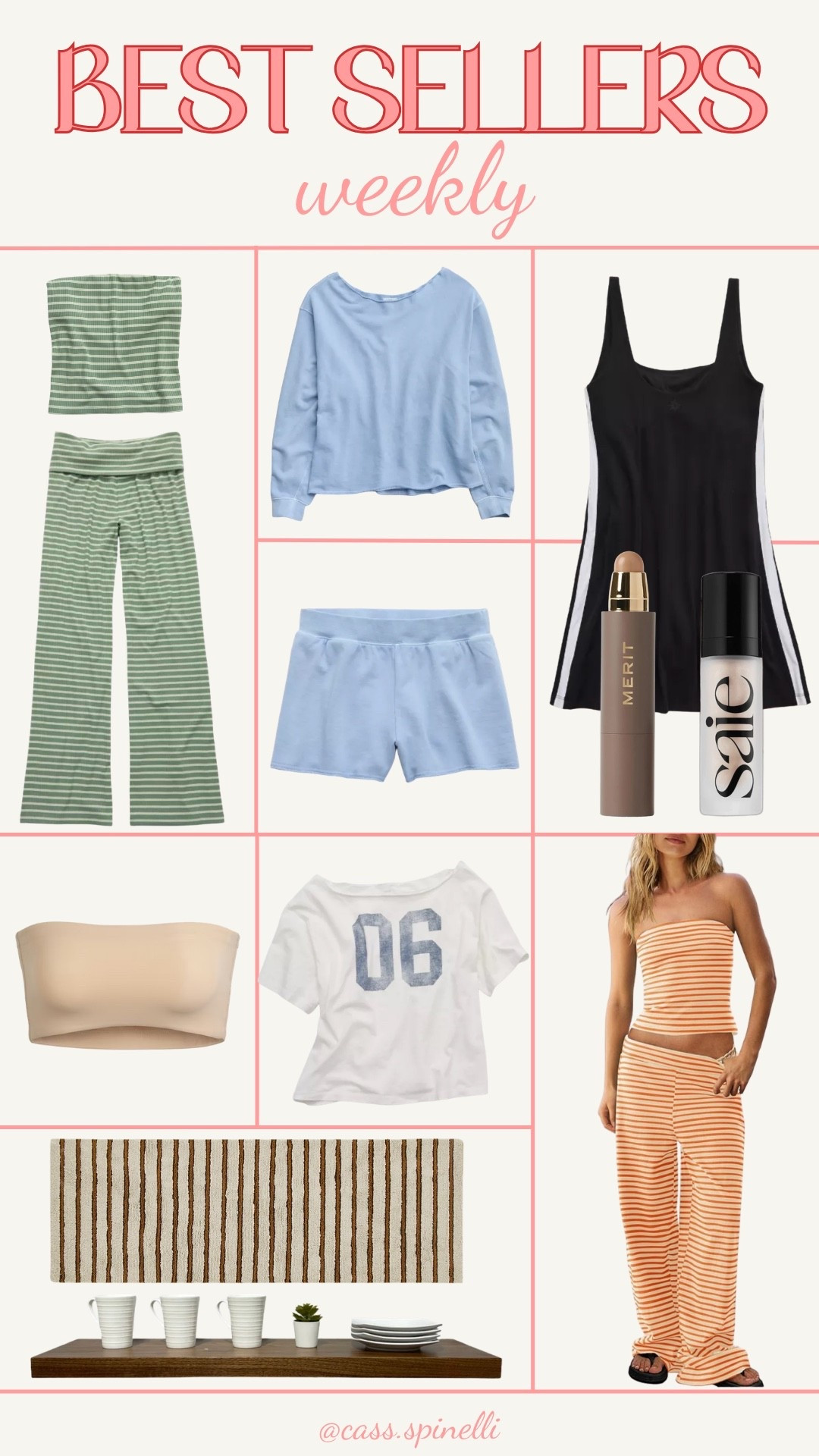 weeky best sellers <3 

 

#LTKootd #LTKSeasonal #LTKBeauty