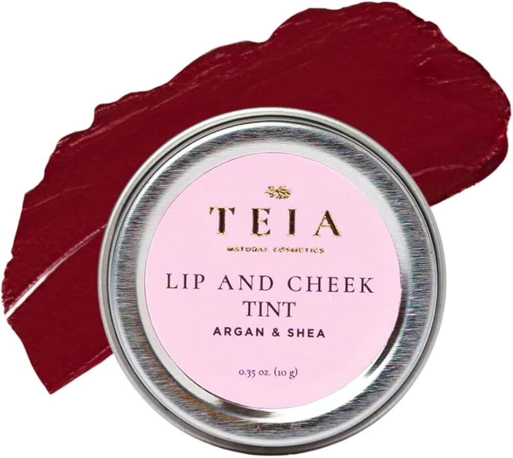 TEIA cosmetics - Multi purpouse color cream for lips and cheeks. Non toxic, vegan, cruelty free -... | Amazon (US)