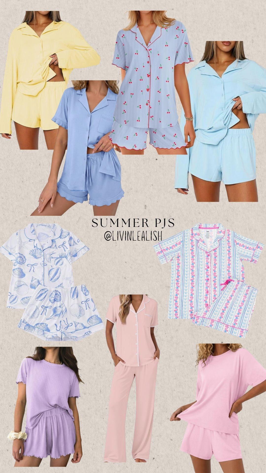 Spring/Summer Womens PJs! #womenspjs #pjs #pajamas

#LTKmomlife #LTKmorningroutine #LTKootd