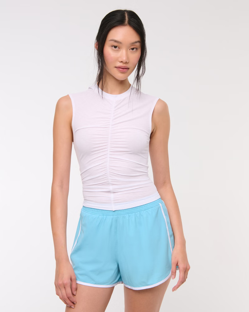 Women's YPB sprintTEK High Rise Lined Workout Short | Women's Clearance | Abercrombie.com | Abercrombie & Fitch (US)