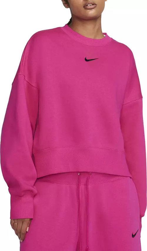 Nike Sportswear Women's Phoenix Fleece Over-Oversized Crewneck Sweatshirt | Dick's Sporting Goods