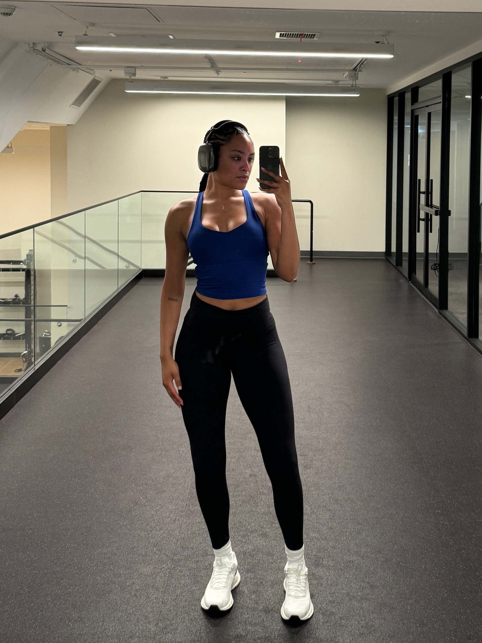 Wearing an XS in the top (this color sold out but others of same model tagged) and medium in the leggings 💙

#LTKShoeCrush #LTKActive #LTKFitness
