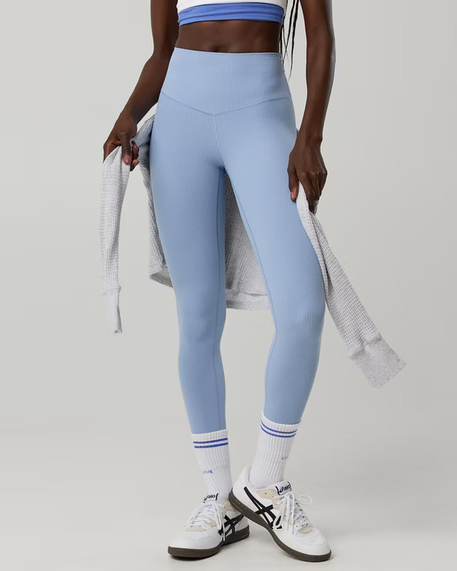 OFFLINE By Aerie Real Me XTRA High Waisted Ribbed Legging | Aerie