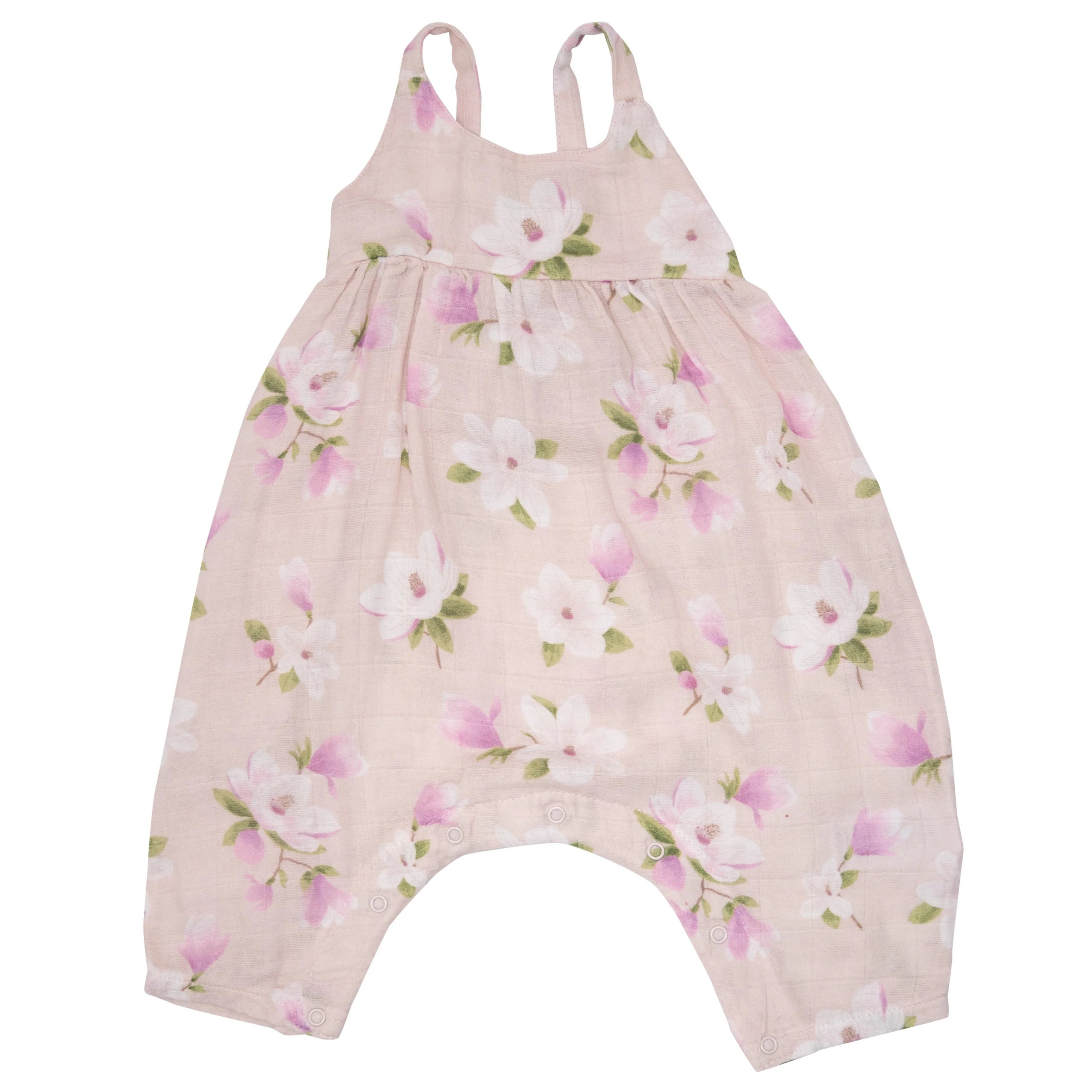 Tie Back Romper, Southern Magnolias | SpearmintLOVE