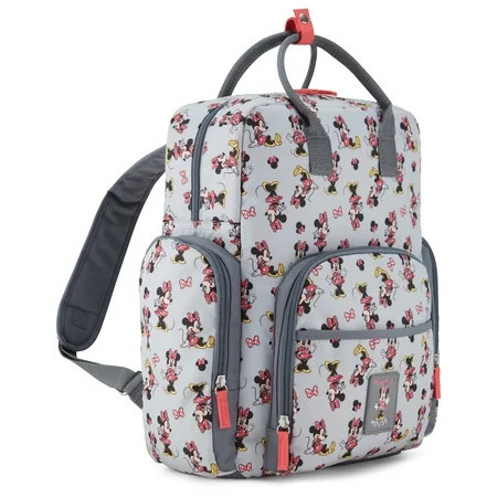 Disney Minnie Mouse Diaper Bag Backpack, Newborn | Walmart (US)