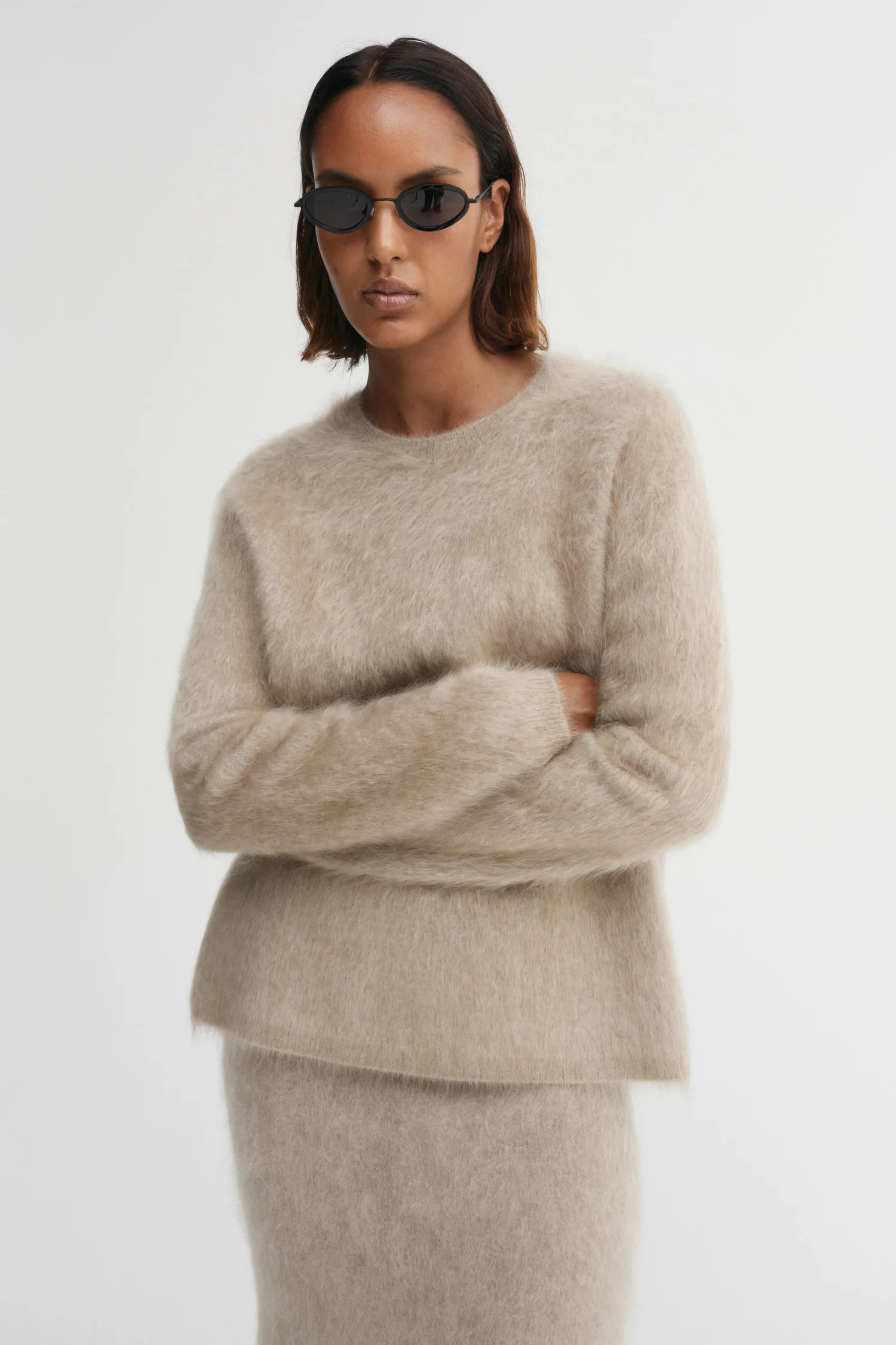 Floy Cashmere Sweater, nougat | Almada Label
