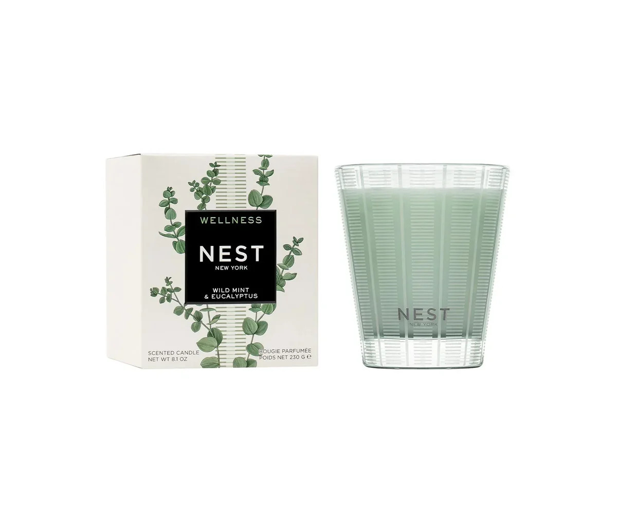 Wild Mint & Eucalyptus Classic Candle | NEST Fragrances