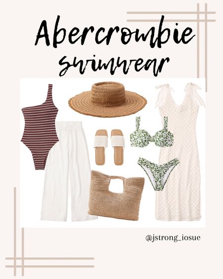 Abercrombie swimwear is currently 25% off! The gauze pants are so soft and chic! Takes these looks on your next vaca! 

#LTKstyletip #LTKswim #LTKunder100
