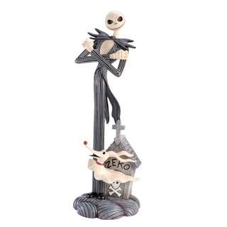 Disney 3.5 ft. Jack Skellington and Zero Halloween Porch Greeter 25DK00001 - The Home Depot | The Home Depot