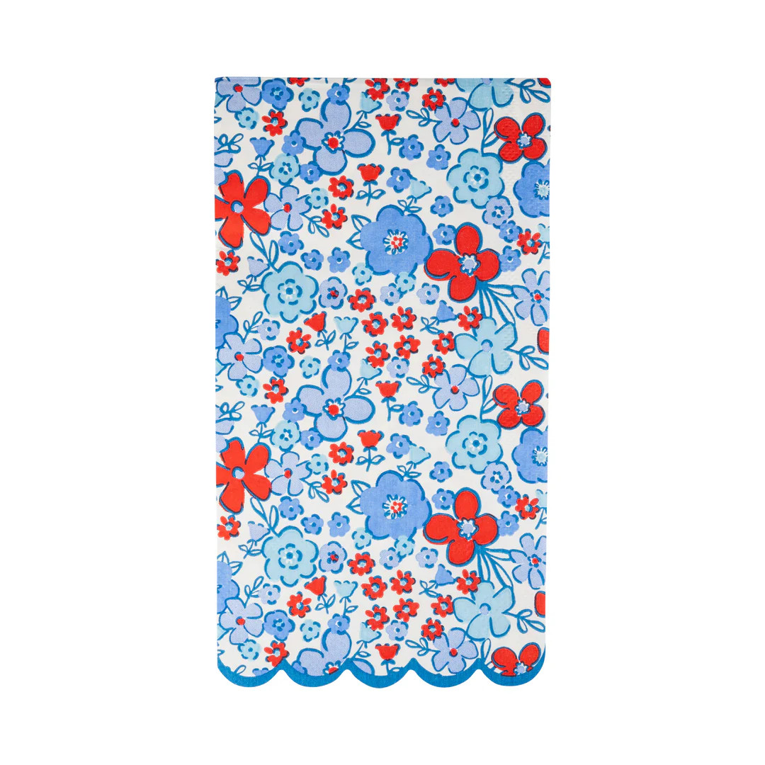 Floral Americana Dinner Napkin | My Mind's Eye