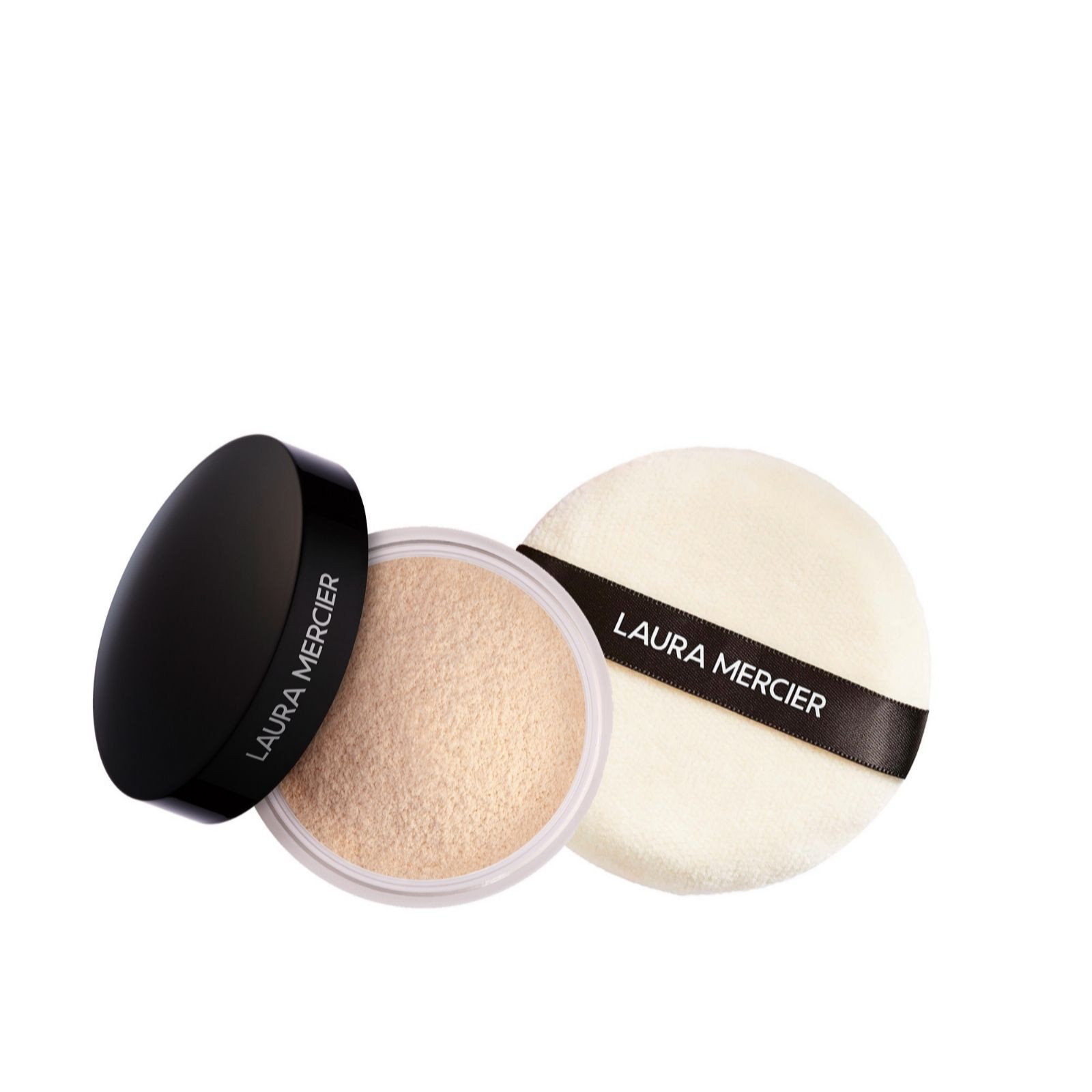 Laura Mercier Loose Setting Powder & Velour Puff | QVC UK