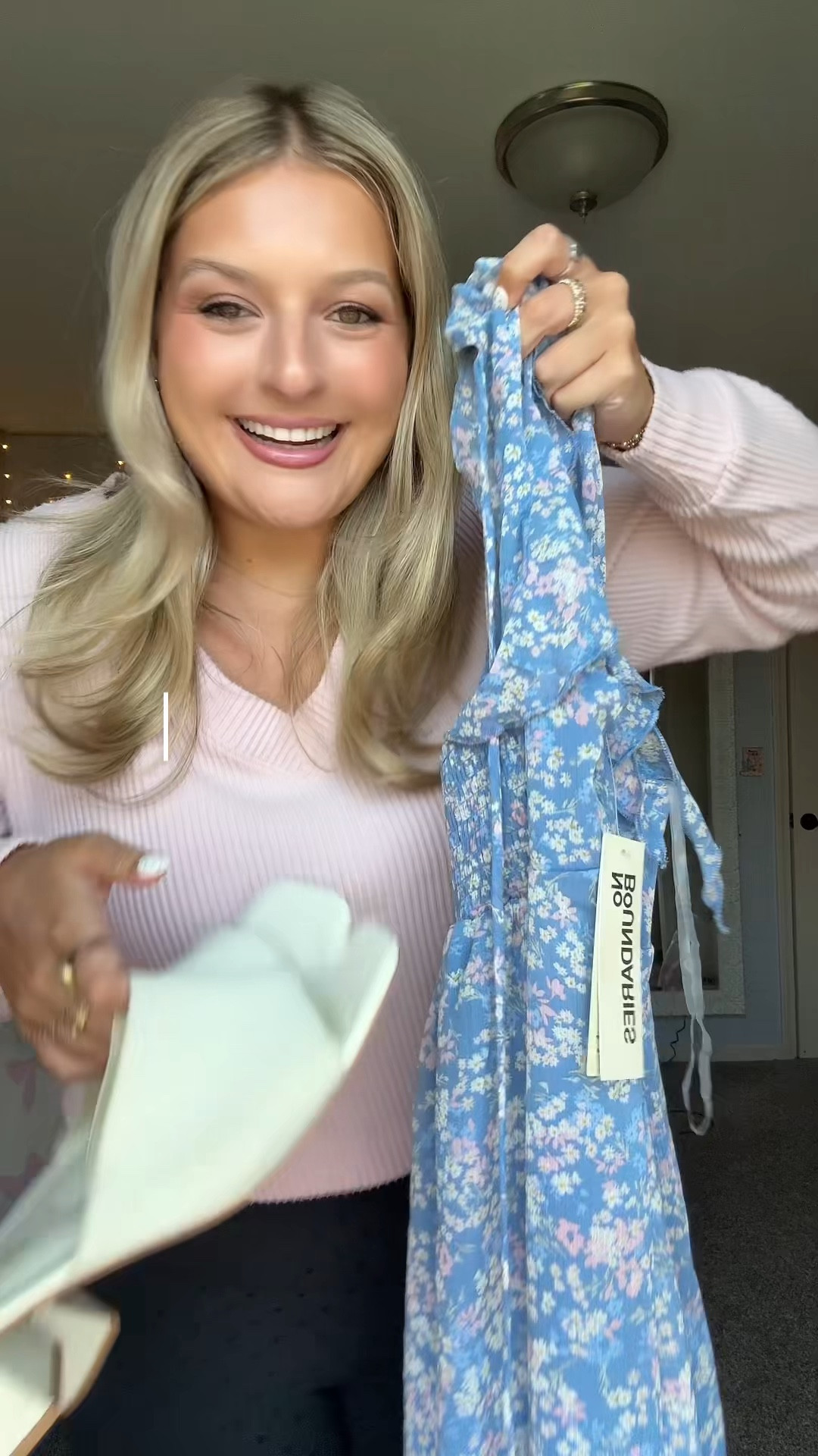 bridal shower outfit inspo inspiration ootd wedding guest dress walmart finds cheap affordable floral spring easter sunday mass 

#LTKgrwm #LTKootd #LTKBeauty