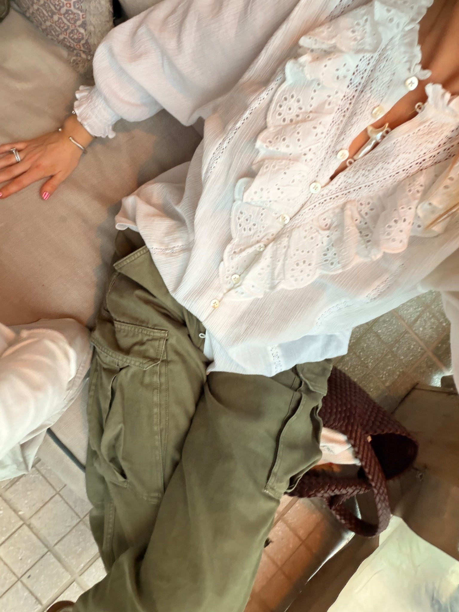 Size small top
Size small pants 

#LTKmomlife