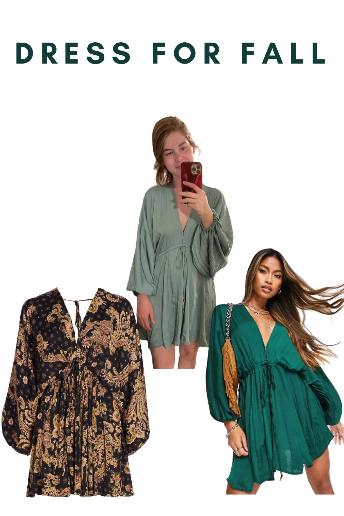 Long sleeve dress for fall mini dress 

#LTKSeasonal