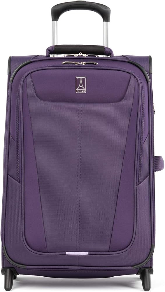 Travelpro Maxlite 5 Softside Lightweight Expandable Upright Luggage, Black, Carry-On 22-Inch | Amazon (US)