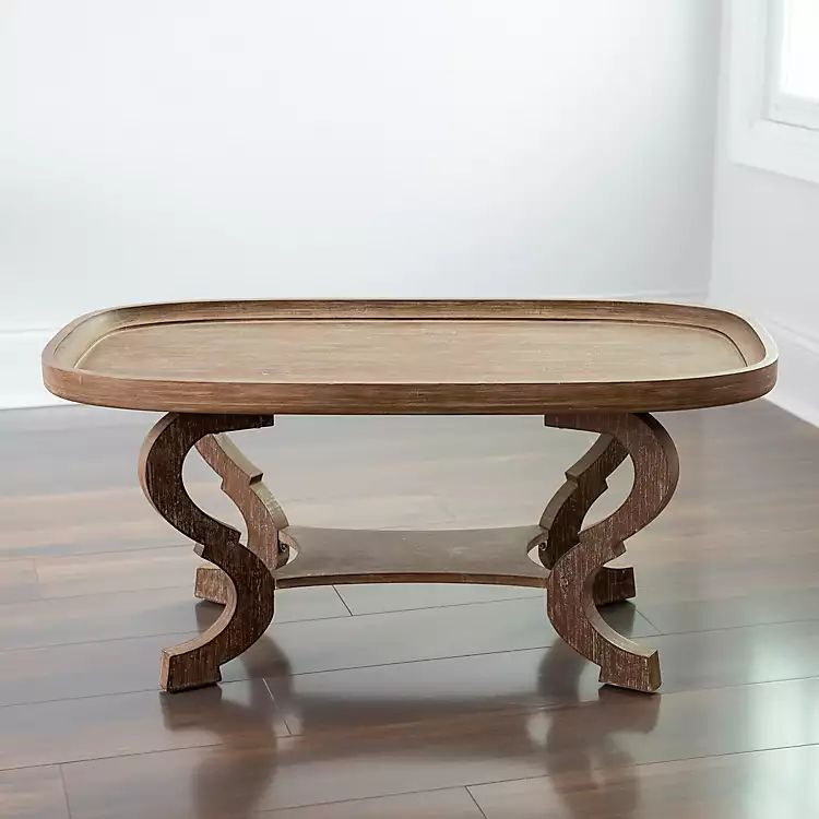 Natural Wooden Parker Coffee Table | Kirkland's Home