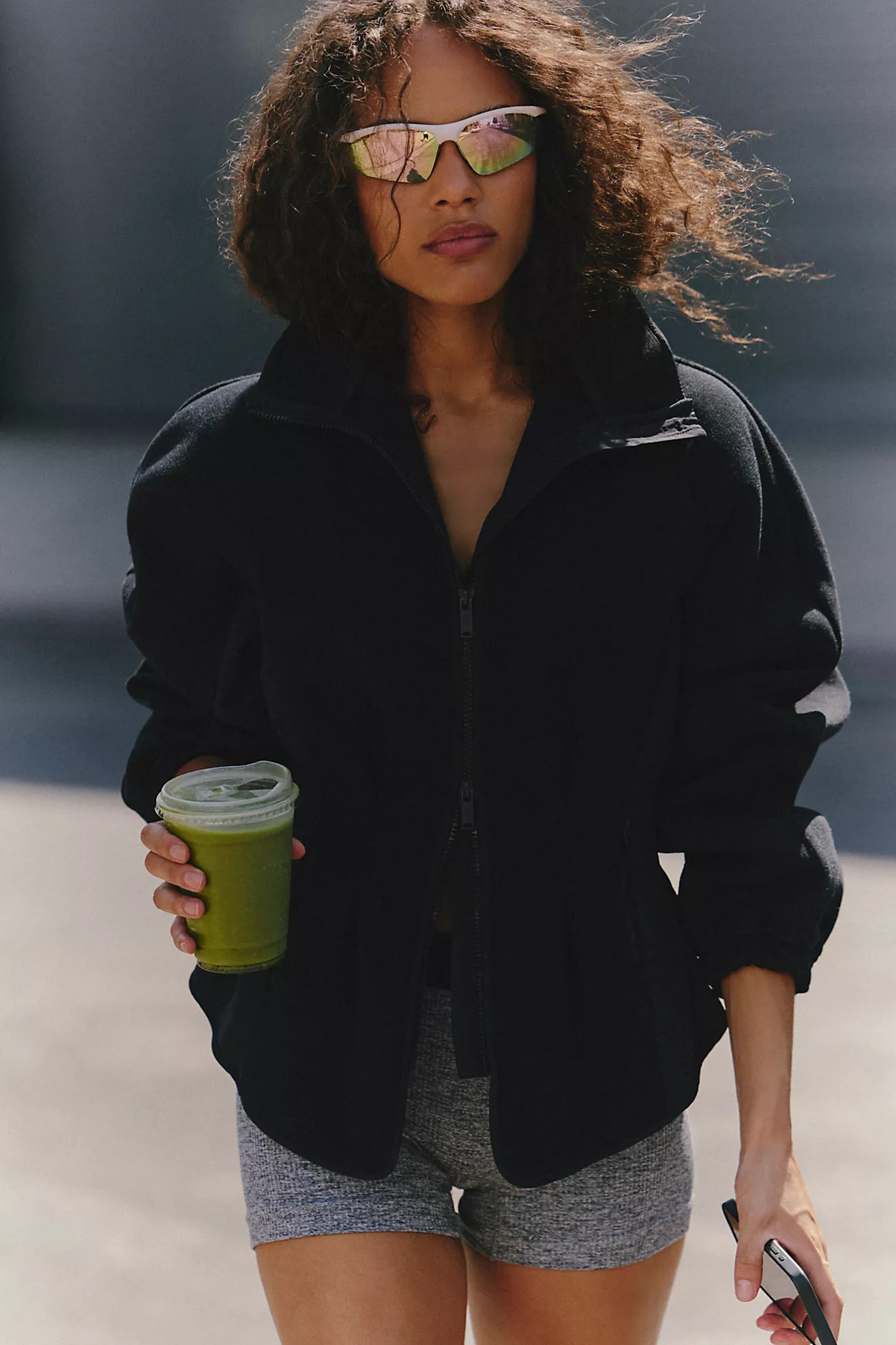 Gia Fleece Jacket | Free People (Global - UK&FR Excluded)