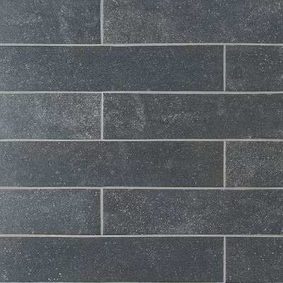 Artmore Tile  20-Pack Antracita 3-in x 20-in Matte Porcelain Subway Floor and Wall Tile | Lowe's